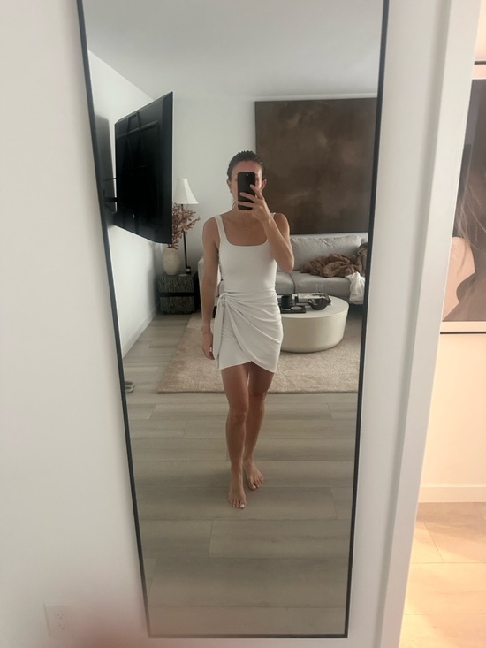 Wilfred Dresses & Skirts - Wilfred Sleeveless Wrap-Tie Mini Dress